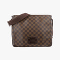Louis Vuitton Brooklyn MM Ebene Damier Canvas Tote
