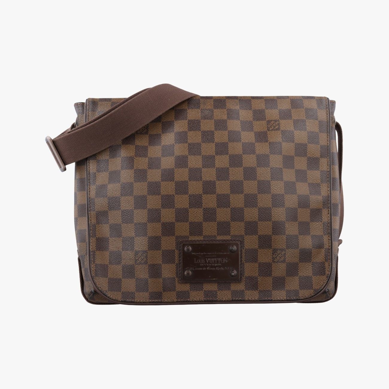 Louis Vuitton Brooklyn MM Ebene Damier Canvas Tote