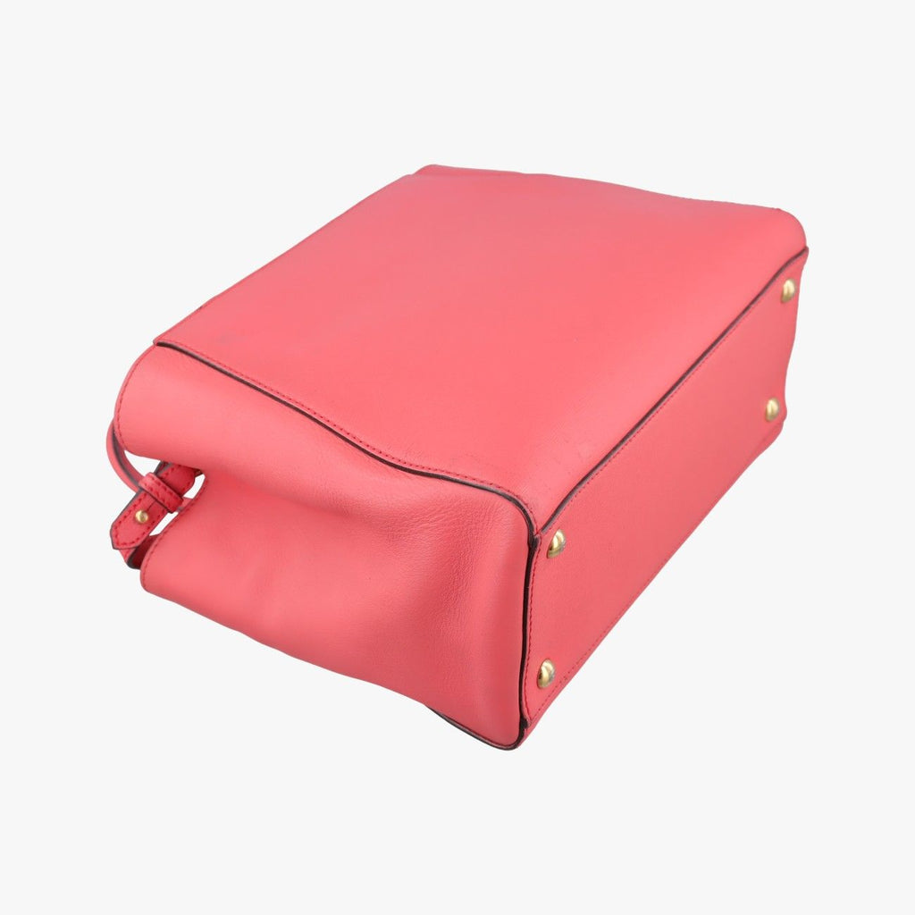 Fendi Petit Toujour Pink Leather Shoulder — view 7