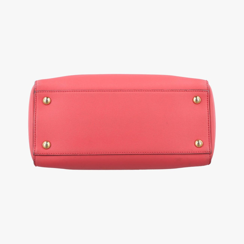 Fendi Petit Toujour Pink Leather Shoulder — view 3