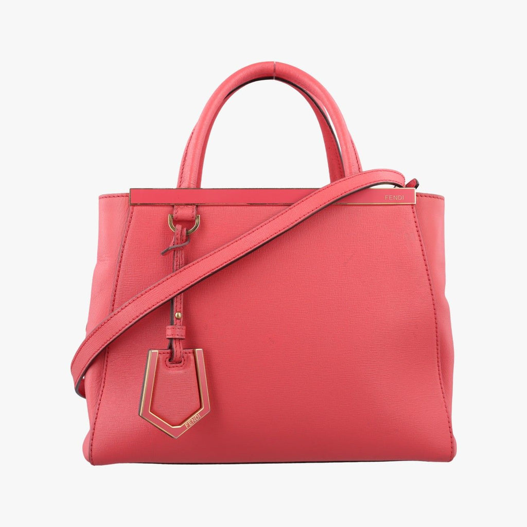 Fendi Petit Toujour Pink Leather Shoulder