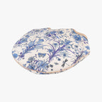Gucci Flora Wave Hobo Blue White Canvas Leather — view 6