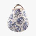 Gucci Flora Wave Hobo Blue White Canvas Leather