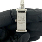 Gucci Bangle Watch Stainless Steel Quartz Wrist Silver Pink — view 5