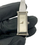 Gucci Bangle Watch Stainless Steel Quartz Wrist Silver — view 4