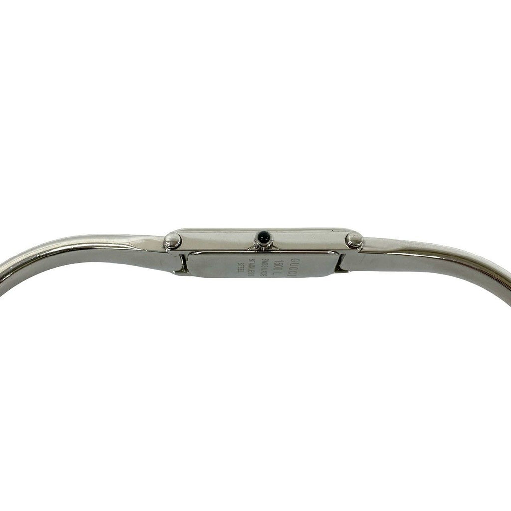 Gucci Bangle Watch Stainless Steel Quartz Wrist Silver — view 6