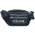 Celine Belt Bag Black Silver Canvas