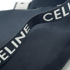 Celine Belt Bag Black Silver Canvas — view 6