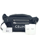 Celine Belt Bag Black Silver Canvas — view 9
