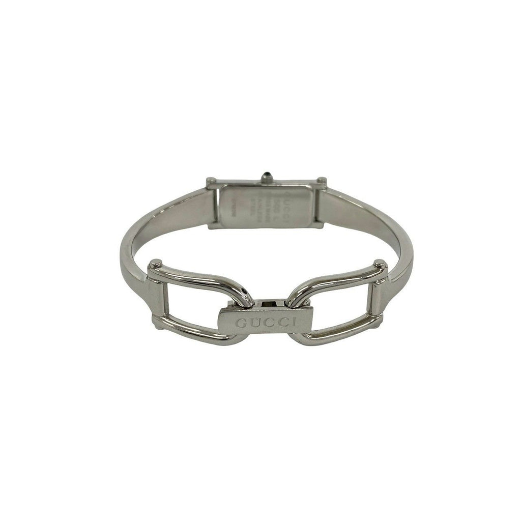 Gucci Bangle Watch Stainless Steel Quartz Wrist Silver — view 8