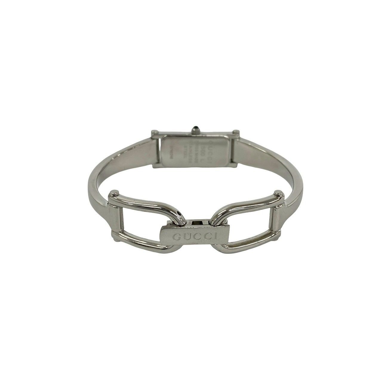Gucci Bangle Watch Stainless Steel Quartz Wrist Silver — view 8