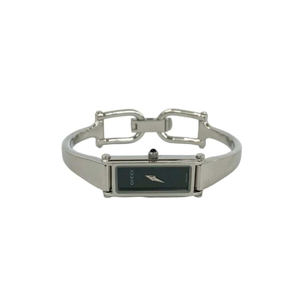 Gucci Bangle Watch Stainless Steel Quartz Wrist Silver — view 7