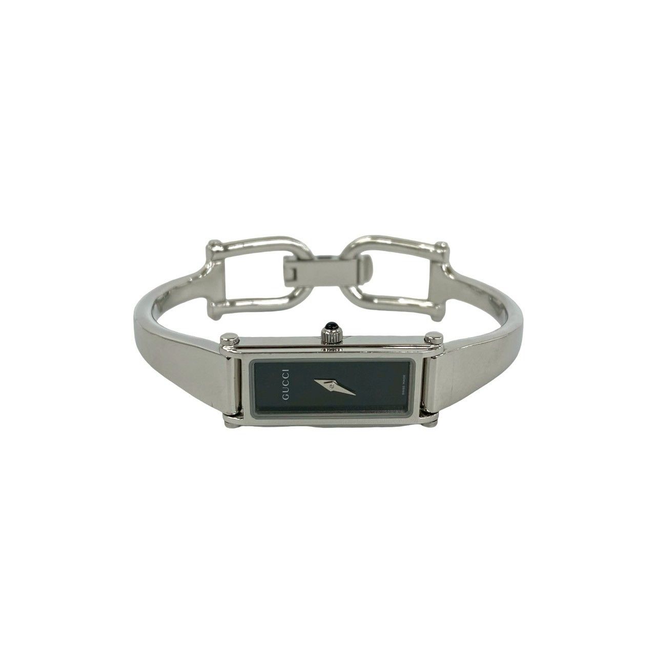 Gucci Bangle Watch Stainless Steel Quartz Wrist Silver — view 7