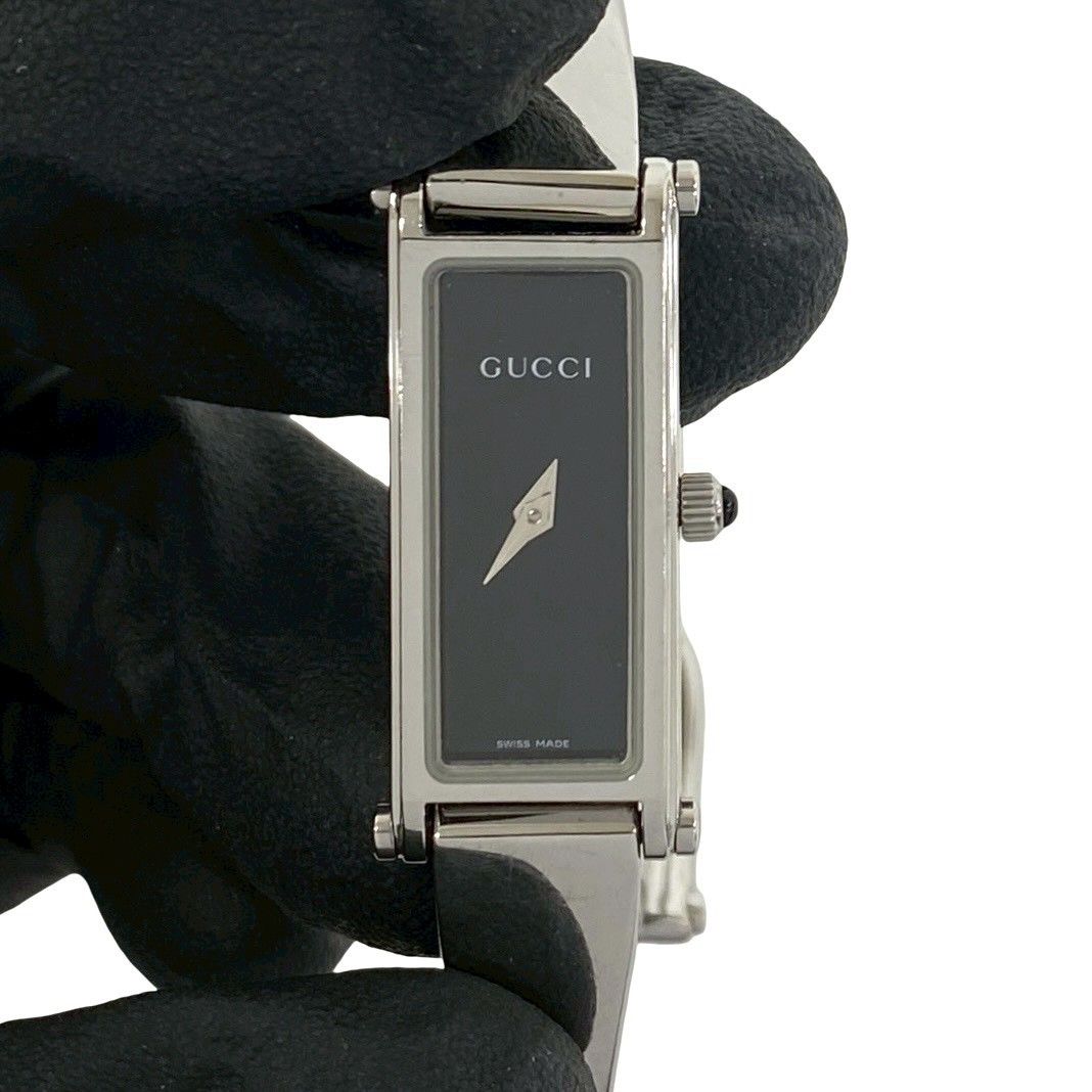 Gucci Bangle Watch Stainless Steel Quartz Wrist Silver — view 4