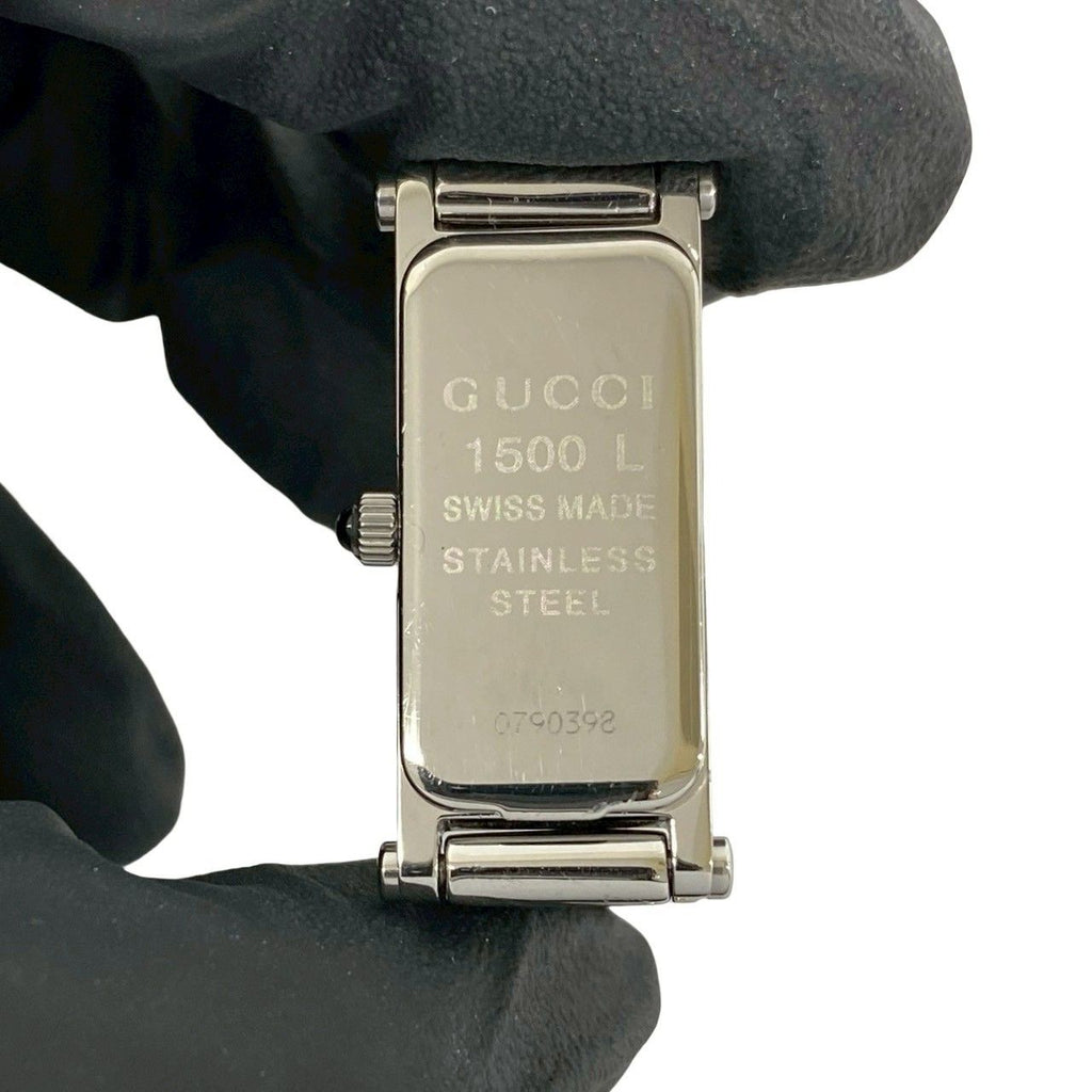 Gucci Bangle Watch Stainless Steel Quartz Wrist Silver — view 5