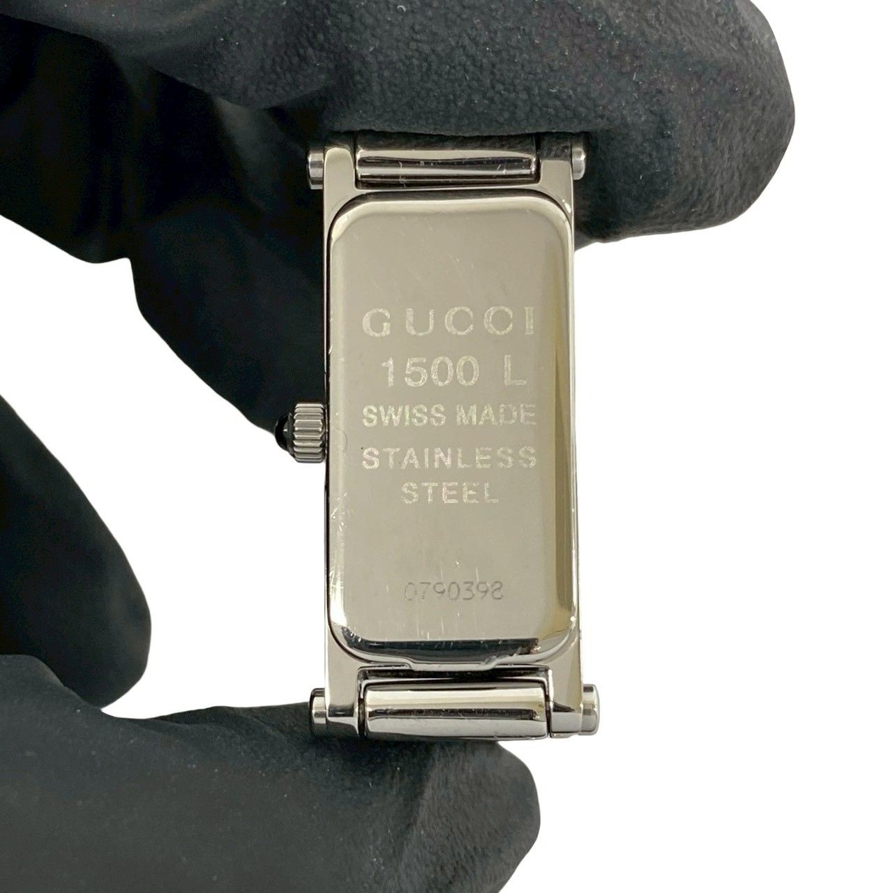 Gucci Bangle Watch Stainless Steel Quartz Wrist Silver — view 5