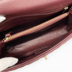 Chanel Coco Handle 29 Shoulder Bag Bordeaux Gold Quilted CC Logo Turnlock — view 7