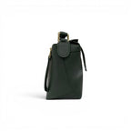 Loewe Puzzle Shoulder Bag Green Gold Small Anagram — view 2