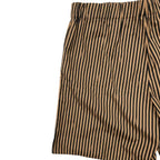 Fendi Shorts Striped Arxk 48 Cotton Brown Black — view 5