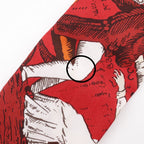 Hermes Twilly Jeu Des Omnibus Et Dames Blanches and White Game Silk Pink Scarf — view 4
