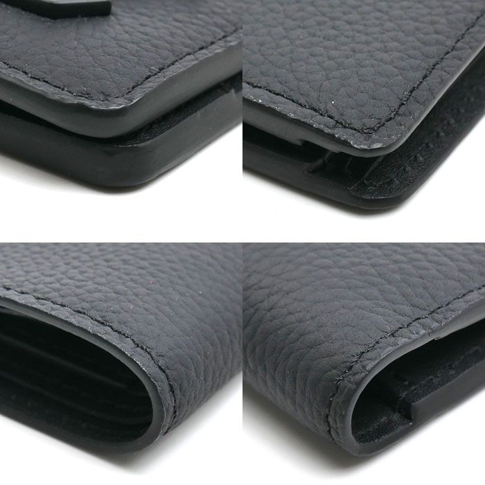 Louis Vuitton Portefeuille Multiple Bifold Wallet Aerogram Black — view 7
