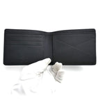 Louis Vuitton Portefeuille Multiple Bifold Wallet Aerogram Black — view 4