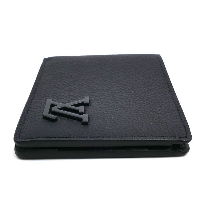 Louis Vuitton Portefeuille Multiple Bifold Wallet Aerogram Black — view 3