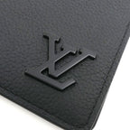 Louis Vuitton Portefeuille Multiple Bifold Wallet Aerogram Black — view 6