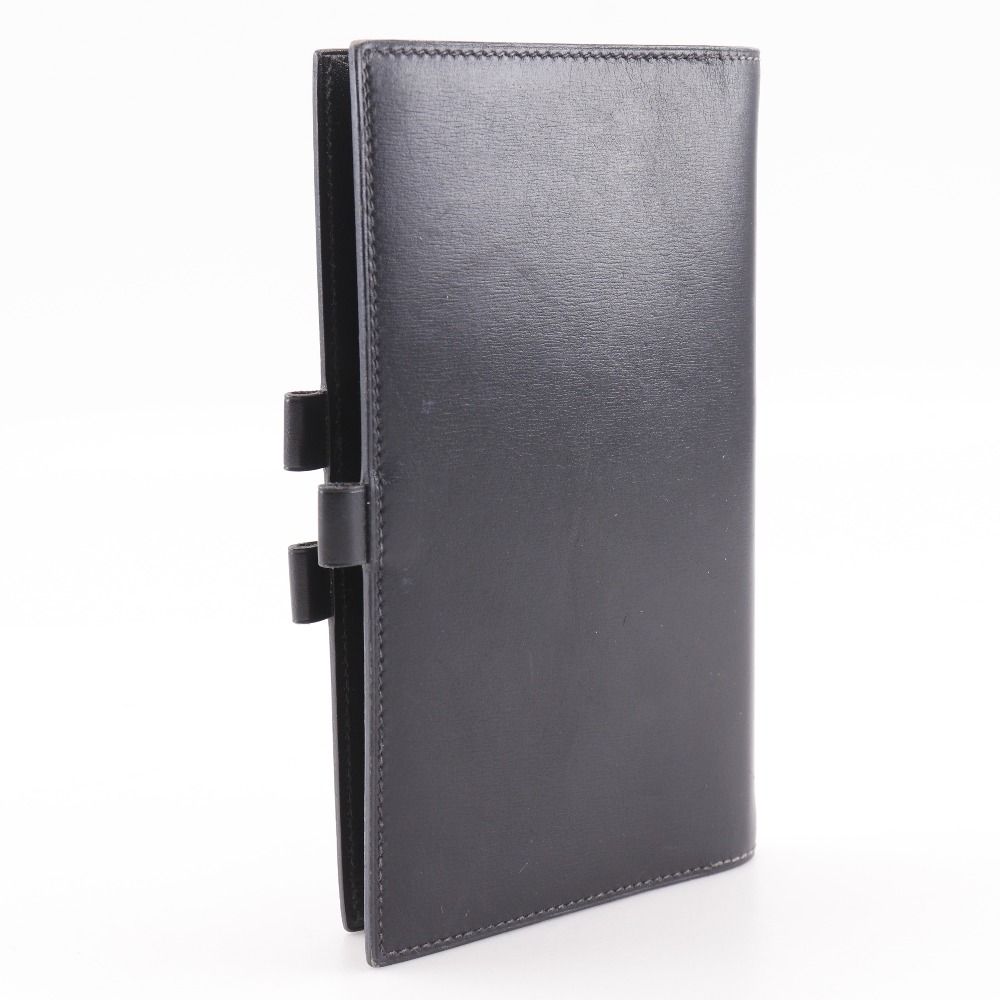 Hermes Agenda Vision Box Calf Black a Notebook Cover — view 3