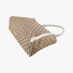 Gucci GG Abbey Brown Canvas Leather Shoulder — view 4