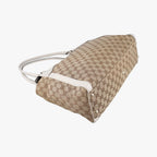 Gucci GG Abbey Brown Canvas Leather Shoulder — view 7