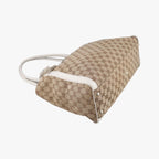 Gucci GG Abbey Brown Canvas Leather Shoulder — view 5