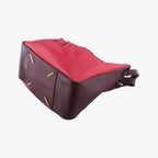Loewe Hammock Red Wine Leather Shoulder — view 6