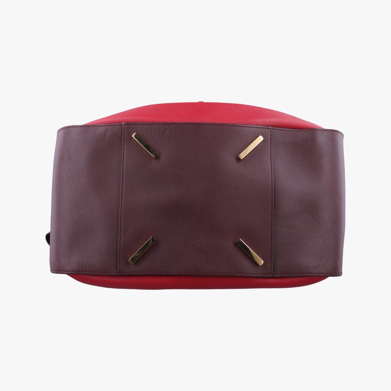 Loewe Hammock Red Wine Leather Shoulder — view 3