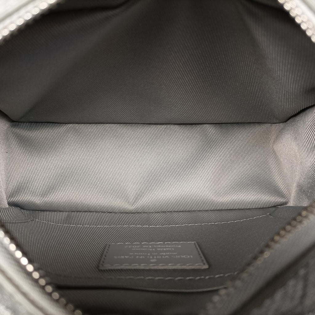 Louis Vuitton Mini Soft Trunk Silver Leather — view 9