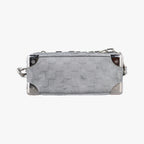 Louis Vuitton Mini Soft Trunk Silver Leather — view 3