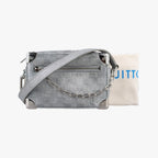 Louis Vuitton Mini Soft Trunk Silver Leather