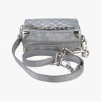 Louis Vuitton Mini Soft Trunk Silver Leather — view 8