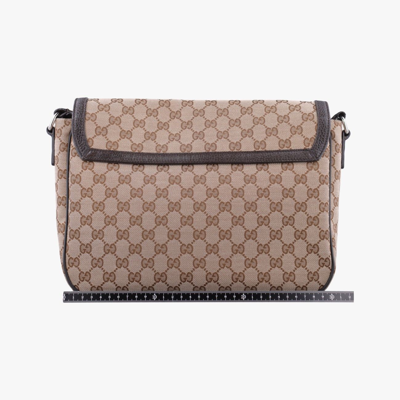 Gucci Messenger Beige Brown GG Canvas Leather — view 2