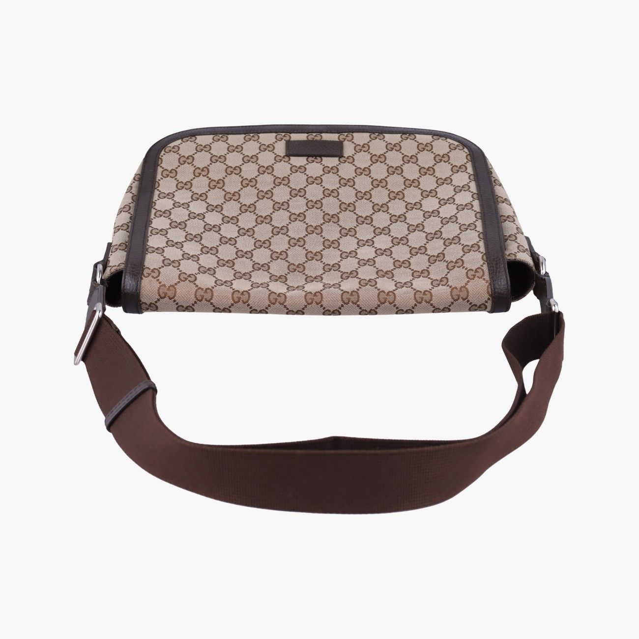 Gucci Messenger Beige Brown GG Canvas Leather — view 8