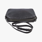 Saint Laurent Fringe Gray Leather Shoulder — view 8