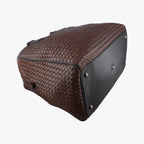 Bottega Veneta Intrecciato Brown Lambskin Handbag — view 5