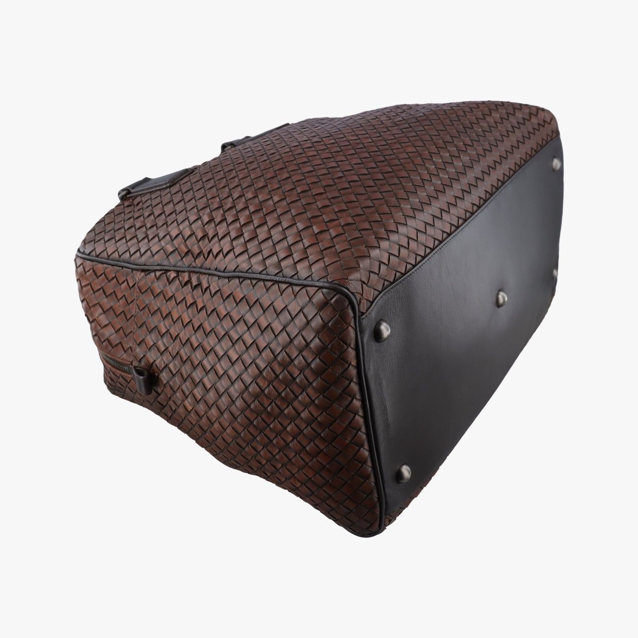 Bottega Veneta Intrecciato Brown Lambskin Handbag — view 5
