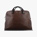 Bottega Veneta Intrecciato Brown Lambskin Handbag — view 2