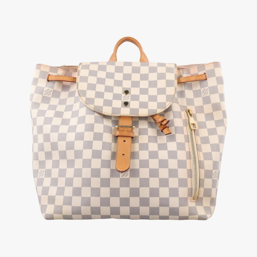 Louis Vuitton Sperone Azur Damier Canvas Shoulder