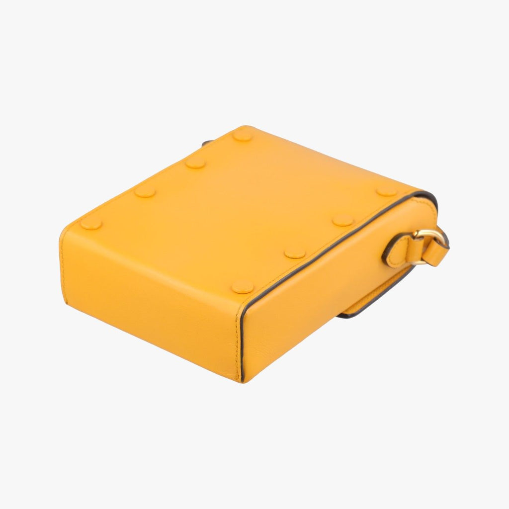 Gucci Horsebit Yellow Leather Shoulder — view 6