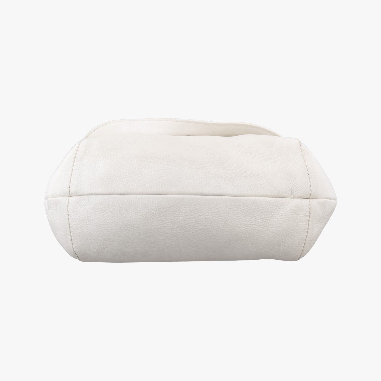 Gucci Guccissima Large Techno Horsebit Hobo White Leather — view 3