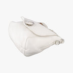 Gucci Guccissima Large Techno Horsebit Hobo White Leather — view 4