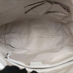 Gucci Guccissima Large Techno Horsebit Hobo White Leather — view 9