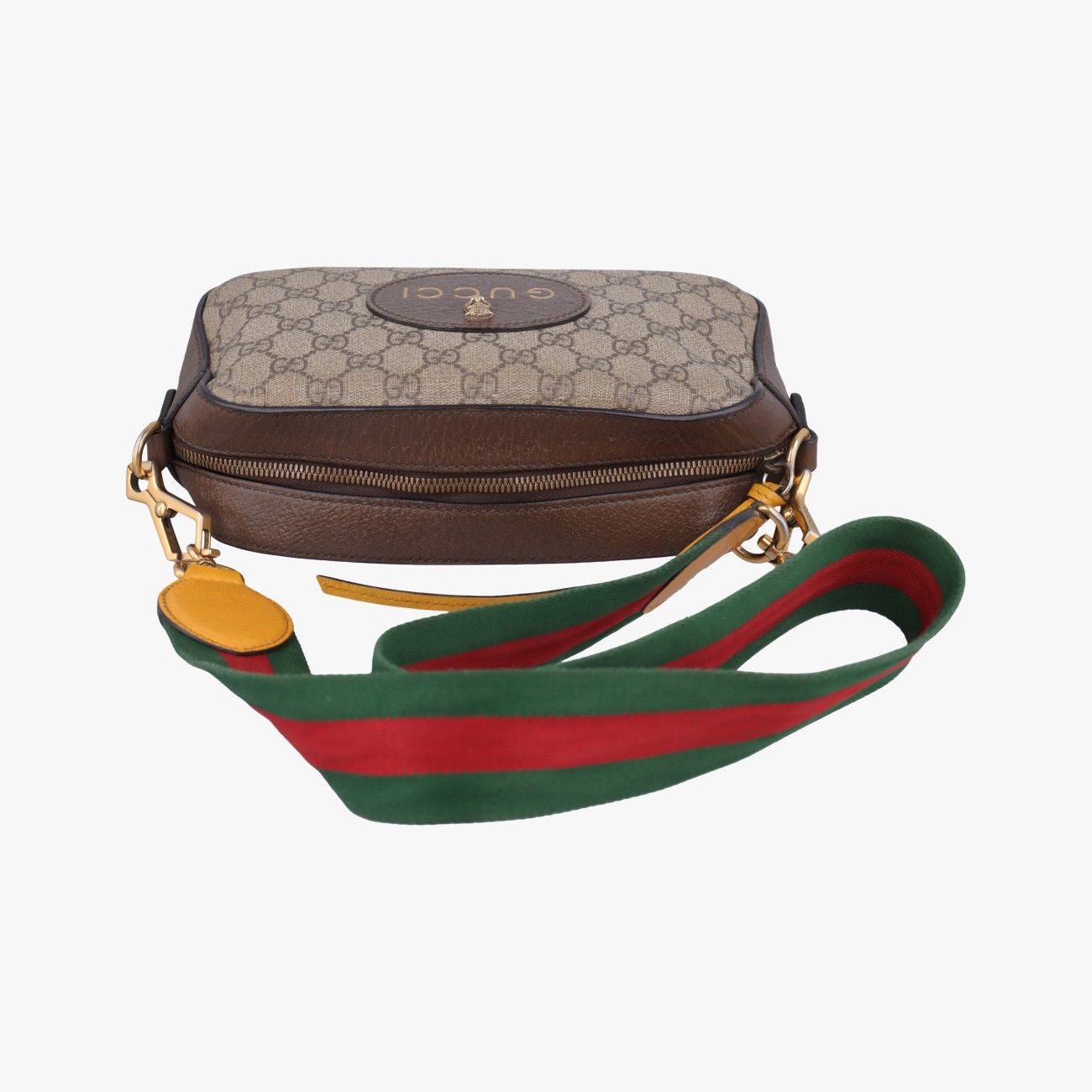 Gucci Neo Vintage Messenger Beige Brown Canvas Leather — view 8
